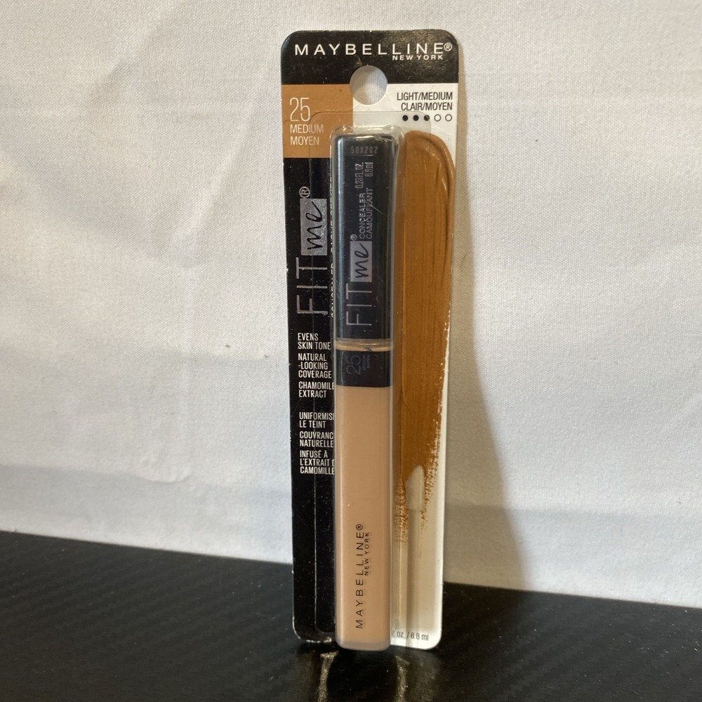 Maybelline New York Fit Me Concealer 25 Medium -0.23 fl oz 25‎ Medium